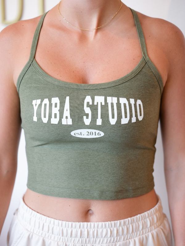 YoBa Studio Razorback Cropped Tank